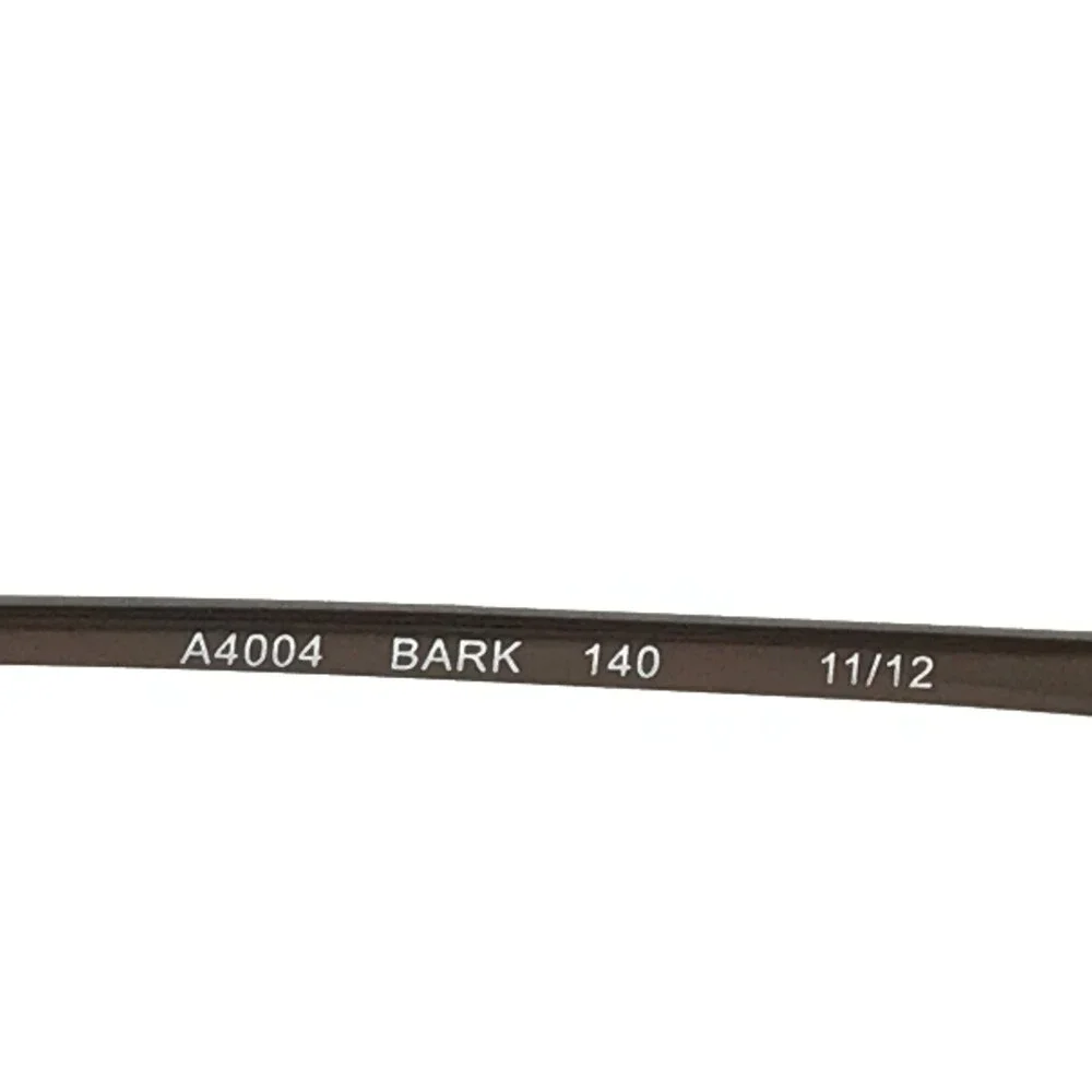 Altair Eyeglasses Frames A4004 BARK Brown Rectangular Full Rim 53-18-140